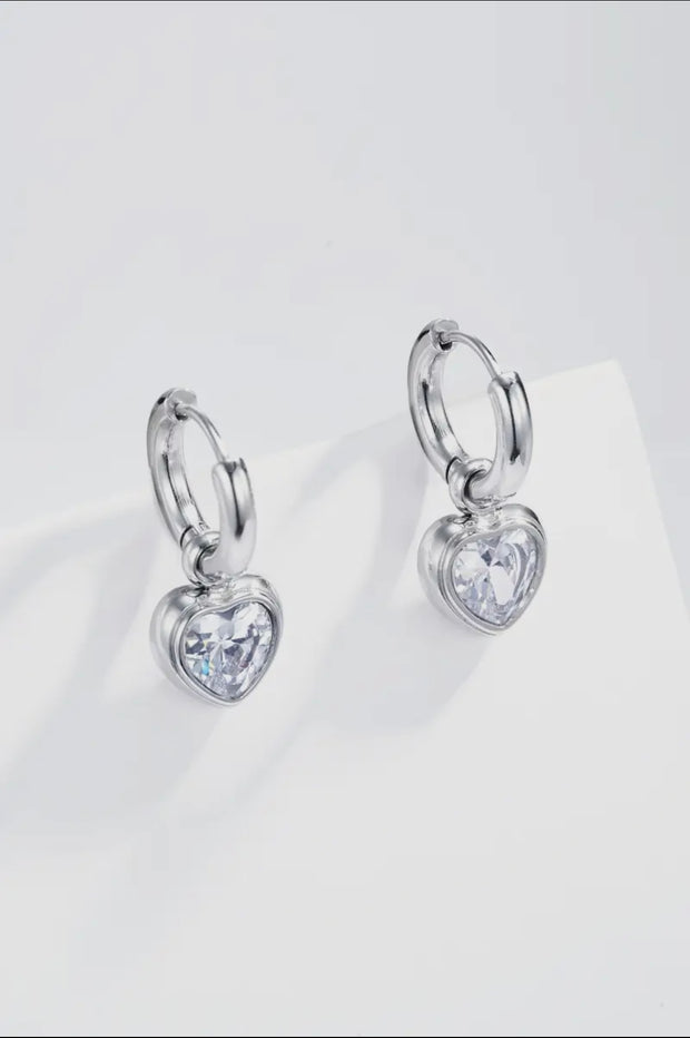 Boucles d’oreilles en acier inoxydable