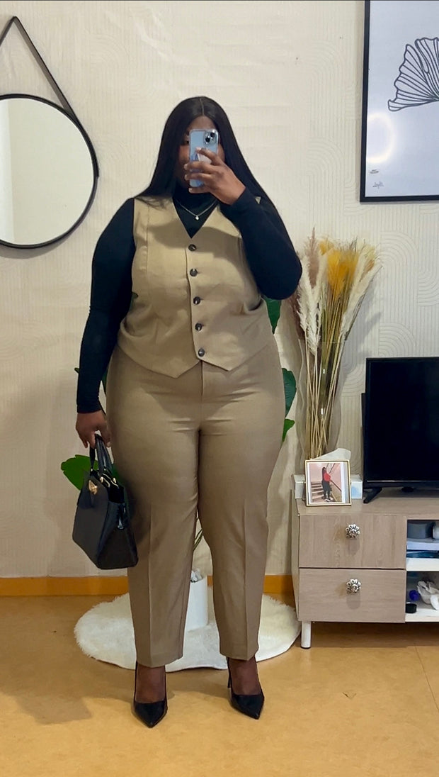 Ensemble tailleur gilet